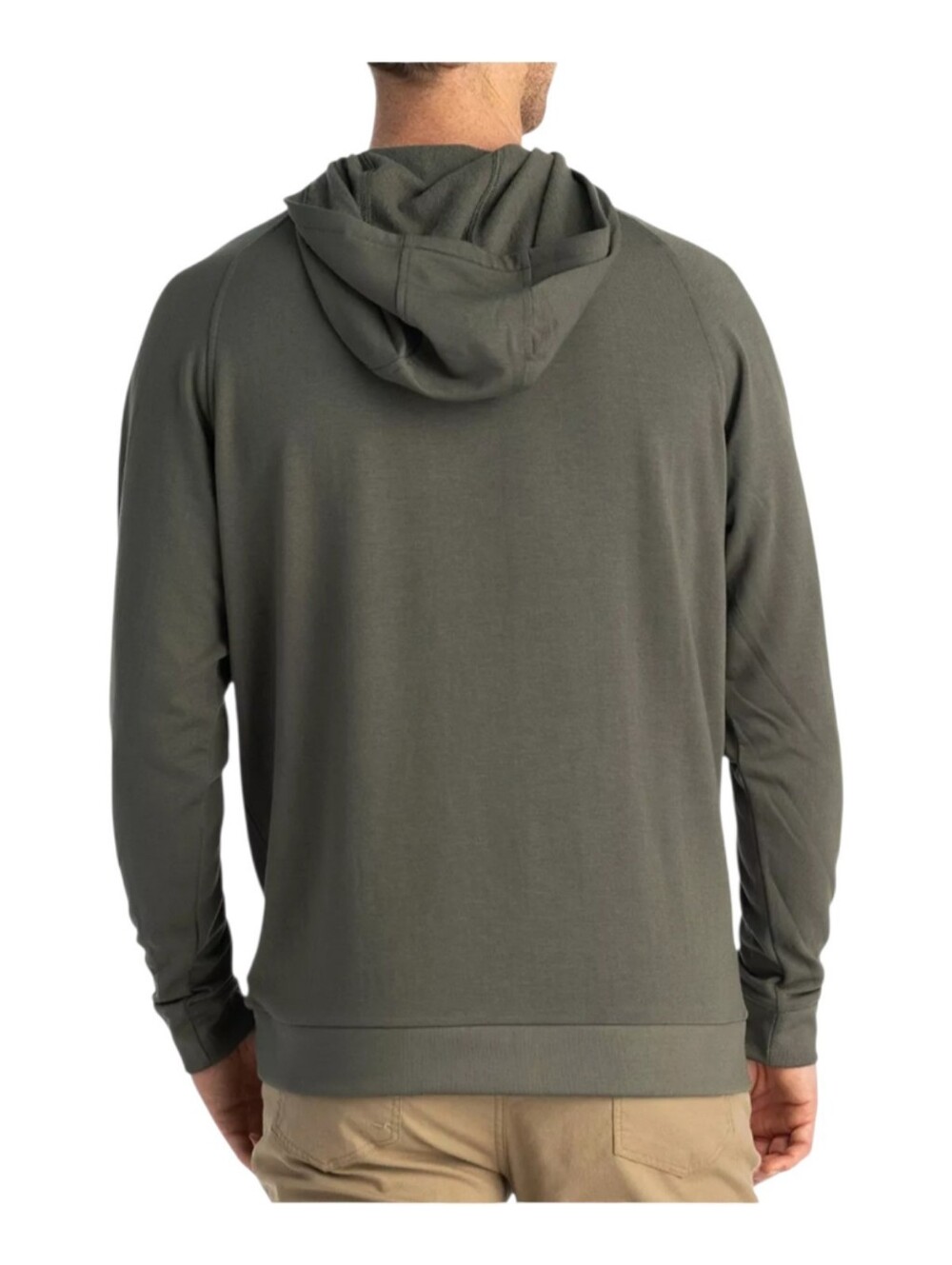 NWT Free Fly Bamboo Lightweight Fleece Hoodie, Mens Small - Picture 2 of 6
